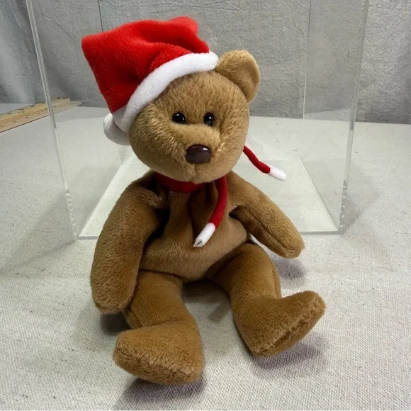 TY Beanie Babies- Holiday Plush Bear Set of 6  - Vintage - Picture 8 of 15